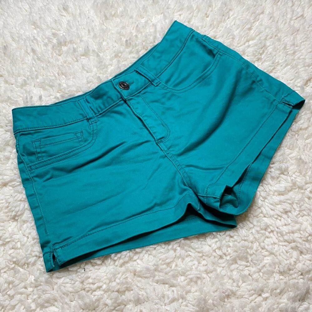 Aqua Green Blue Shorts W20